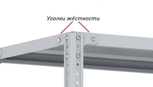 Стеллаж металлический Титан МС-750 2000x1200x500/3